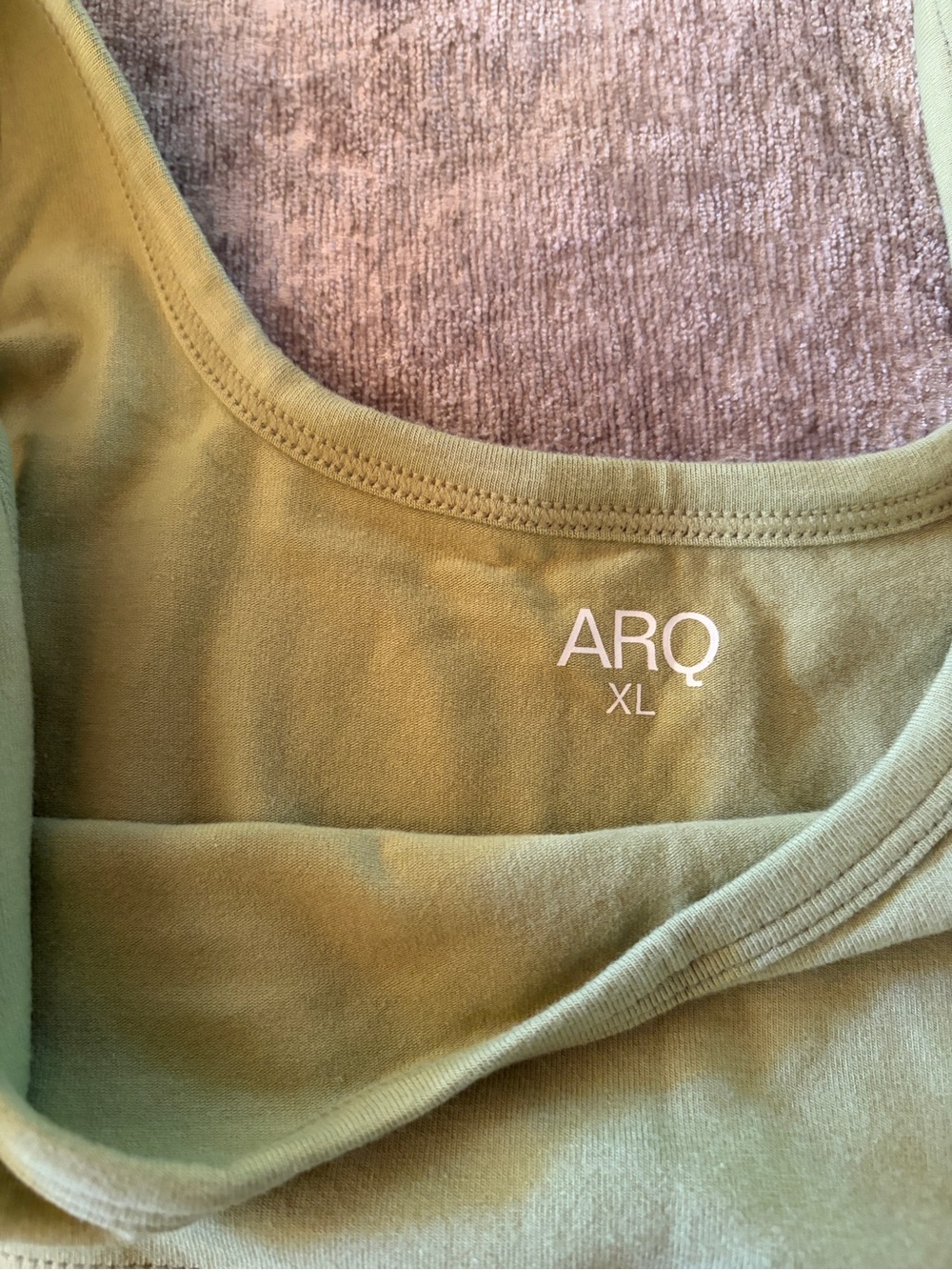 ARQ Wide-Strip Bra in Pistachio - Picture 6 of 6